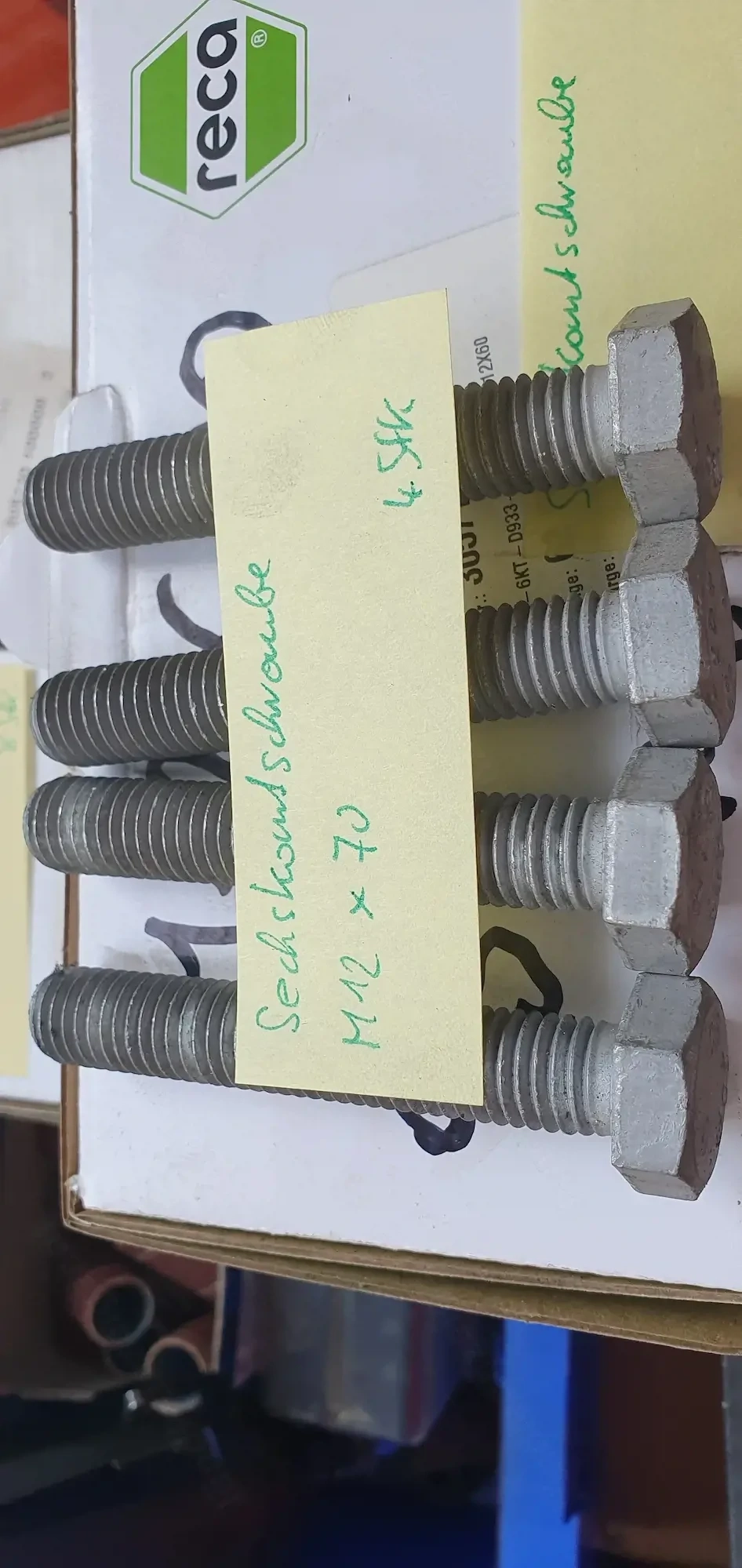 Sechskantschraube M12x70