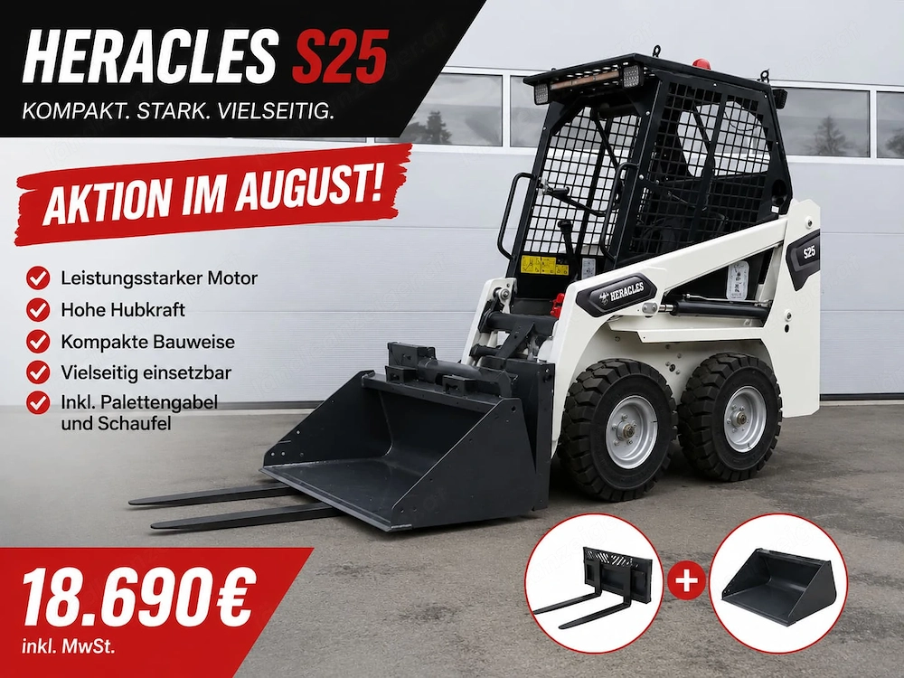 Heracles S25 Kompaktlader Minilader