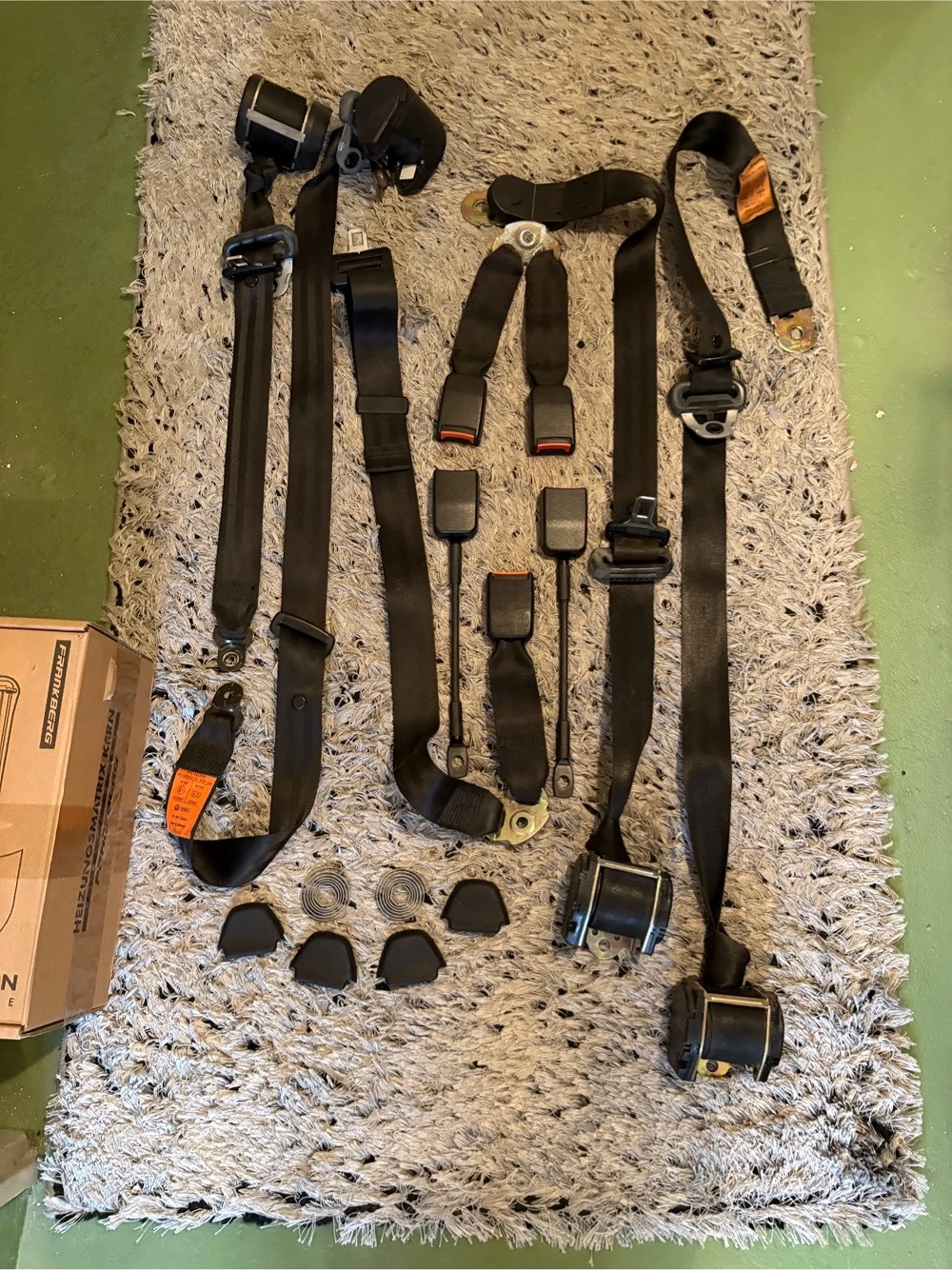 Golf 2 Sicherheitsgurte Kompletset