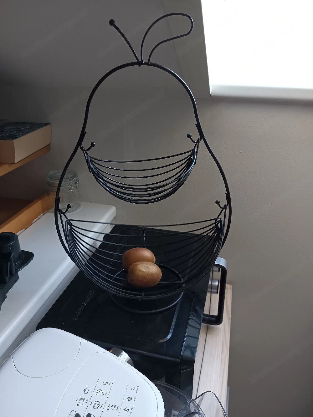 Obstkorb aus Metall 