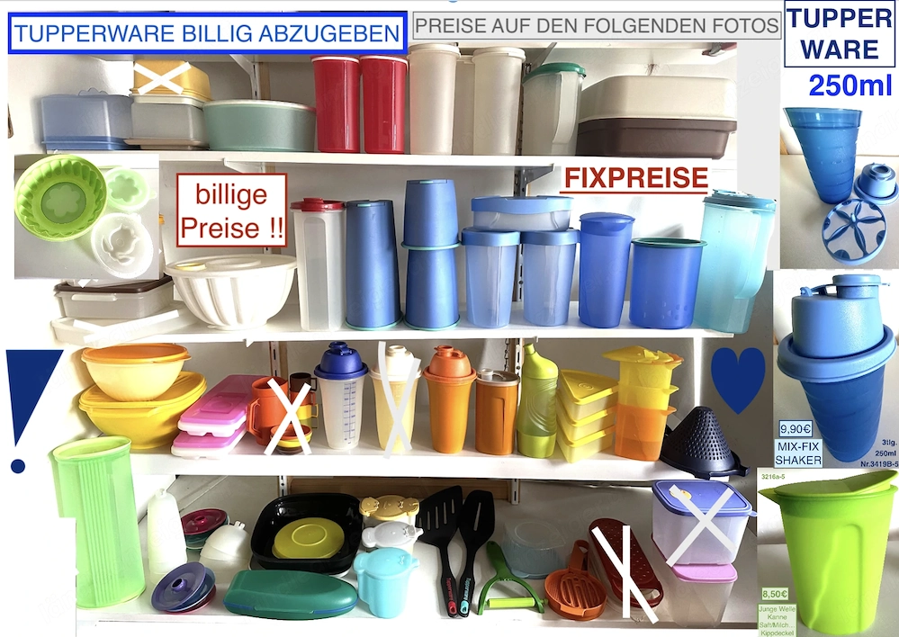 BILLIG TUPPERWARE Eidgenossen Trendsetter