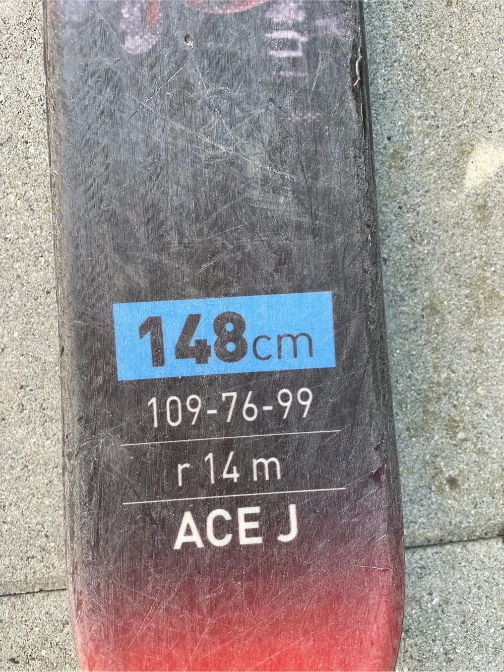 Nordica ACE J Freestyle Ski 148 cm inkl. Bindung