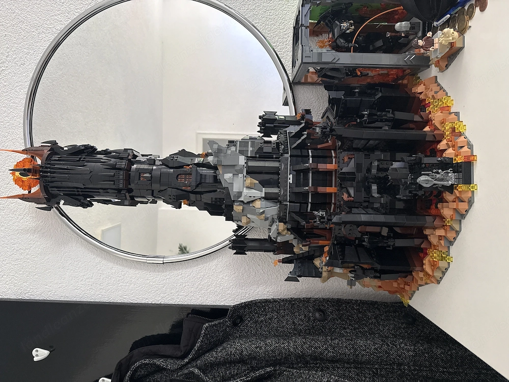 Voll Aufgebauter Barad-Dur Lego Set mit 5471 Teilen 