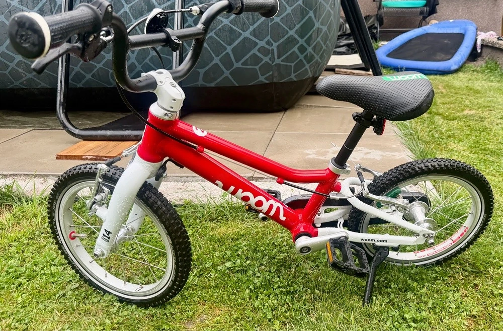 Woom 2 Kinderfahrrad rot 