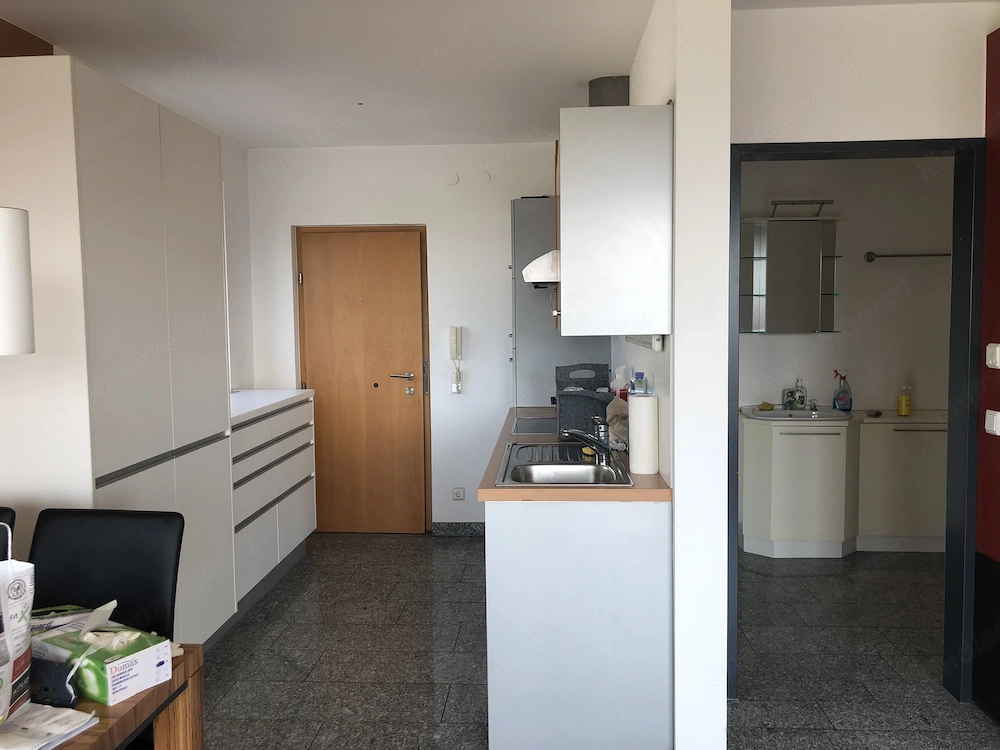 Ein-Zimmerwohnung mit fantastischem Ausblick nach Westen - voll möbliert - ab sofort