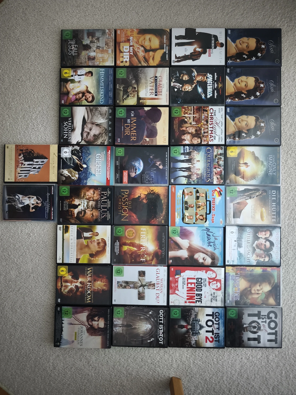 Diverse DVD s  ab 2  
