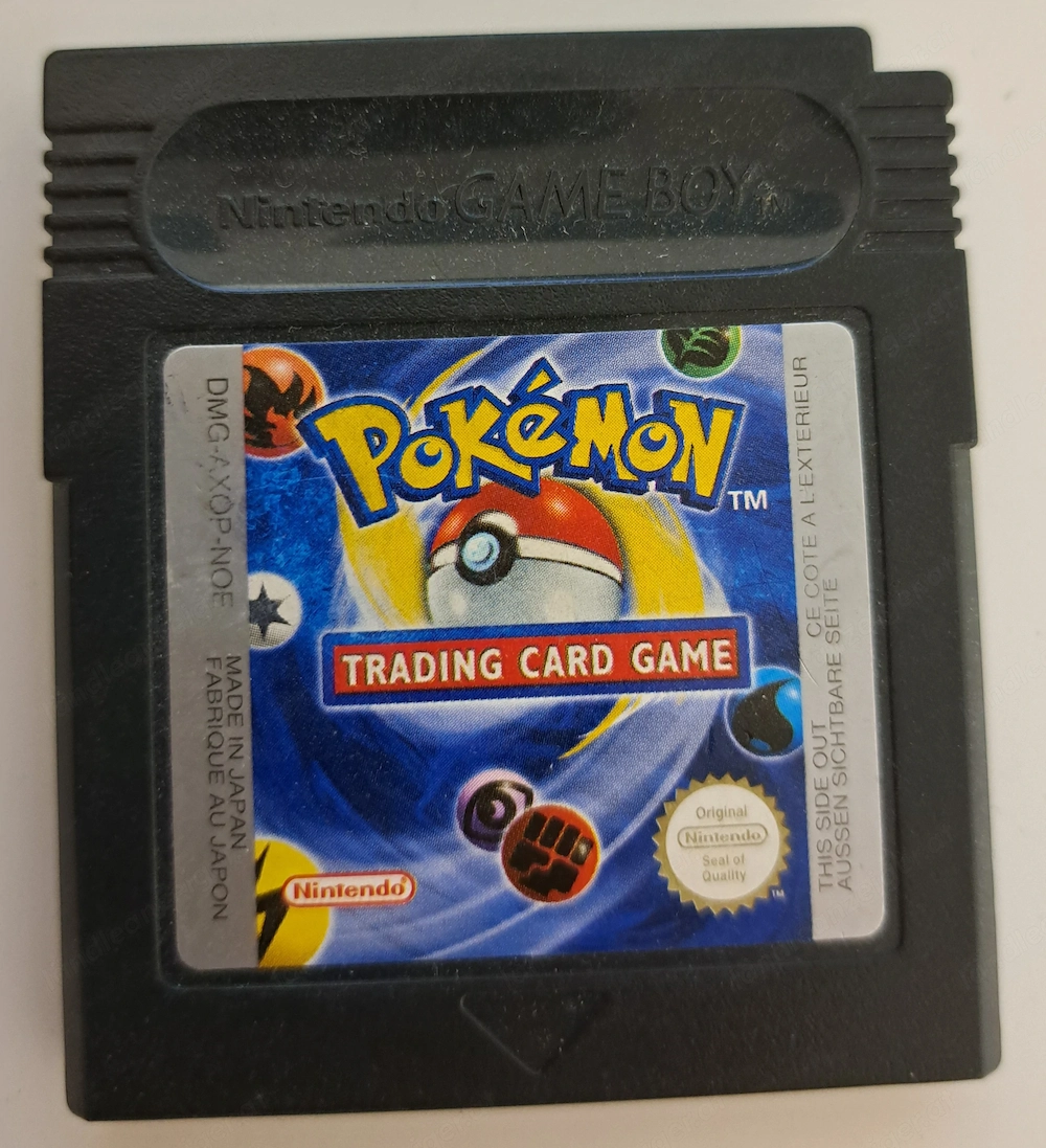 Pokémon Trading Card Game GBC Spiel Modul deutsch getestet Game Boy