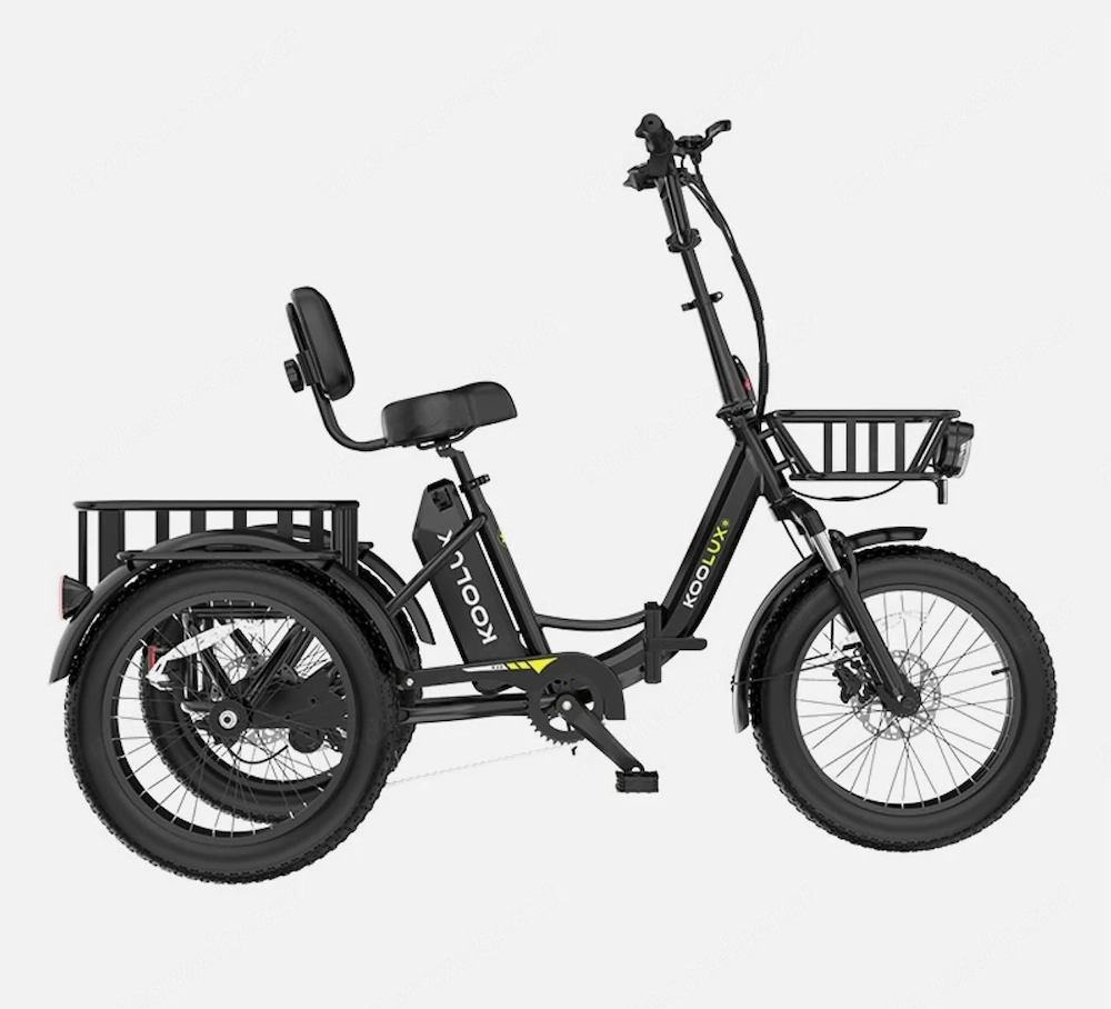 Koolux Model X13 Elektro Dreirad  Lastenrad NEU 