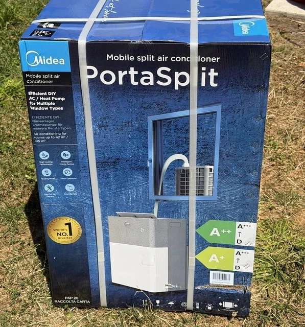 Midea PortaSplit Split-Klimaanlage Klimagerät 12000 BTU 3.5kW NEU 