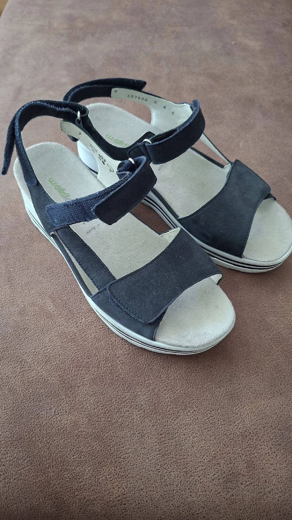 Bequeme Waldläufer Sandalen Gr. 39