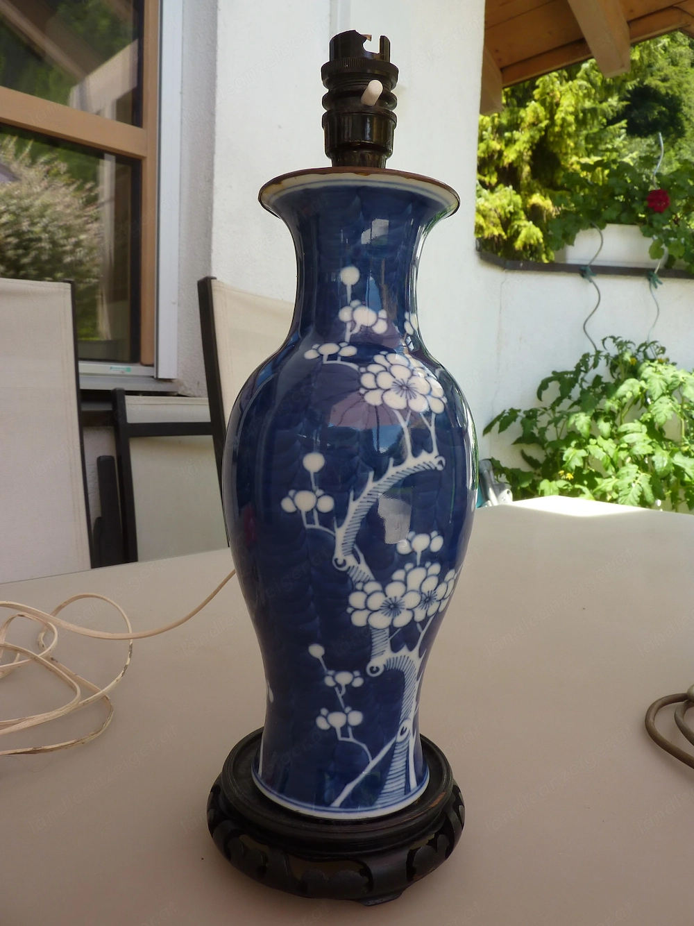 Chinesische Porzellan Lampe
