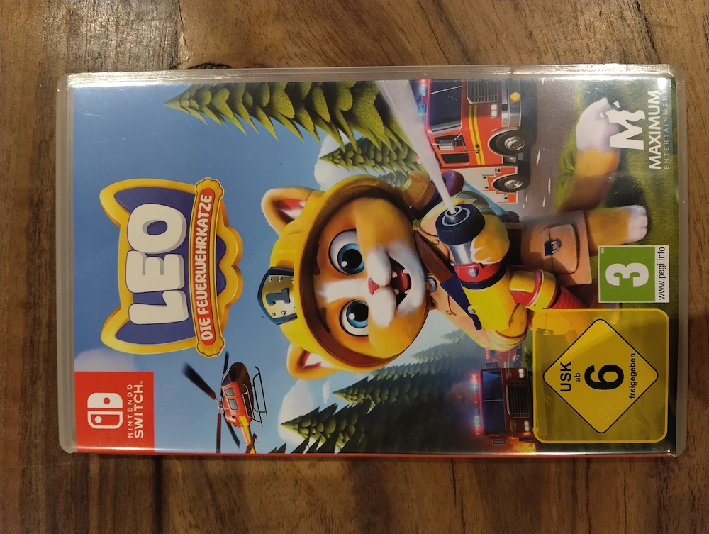 Nintendo Switch Spiel - LEO Die Feuerwehrkatze