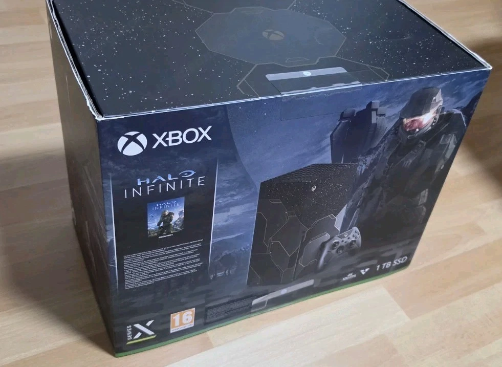 Microsoft Xbox Series X Halo Infinite Limited Edition Konsole 1 TB Schwarz