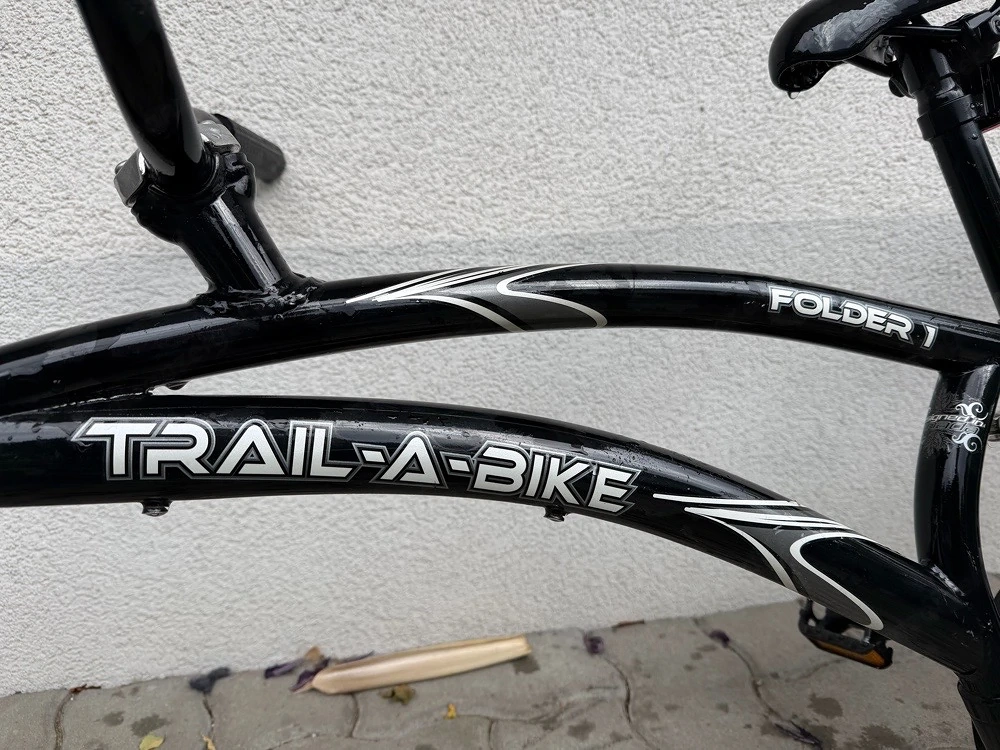 Trail-A-Bike Folder 1   Kinder-Nachläufer   Anhängefahrrad