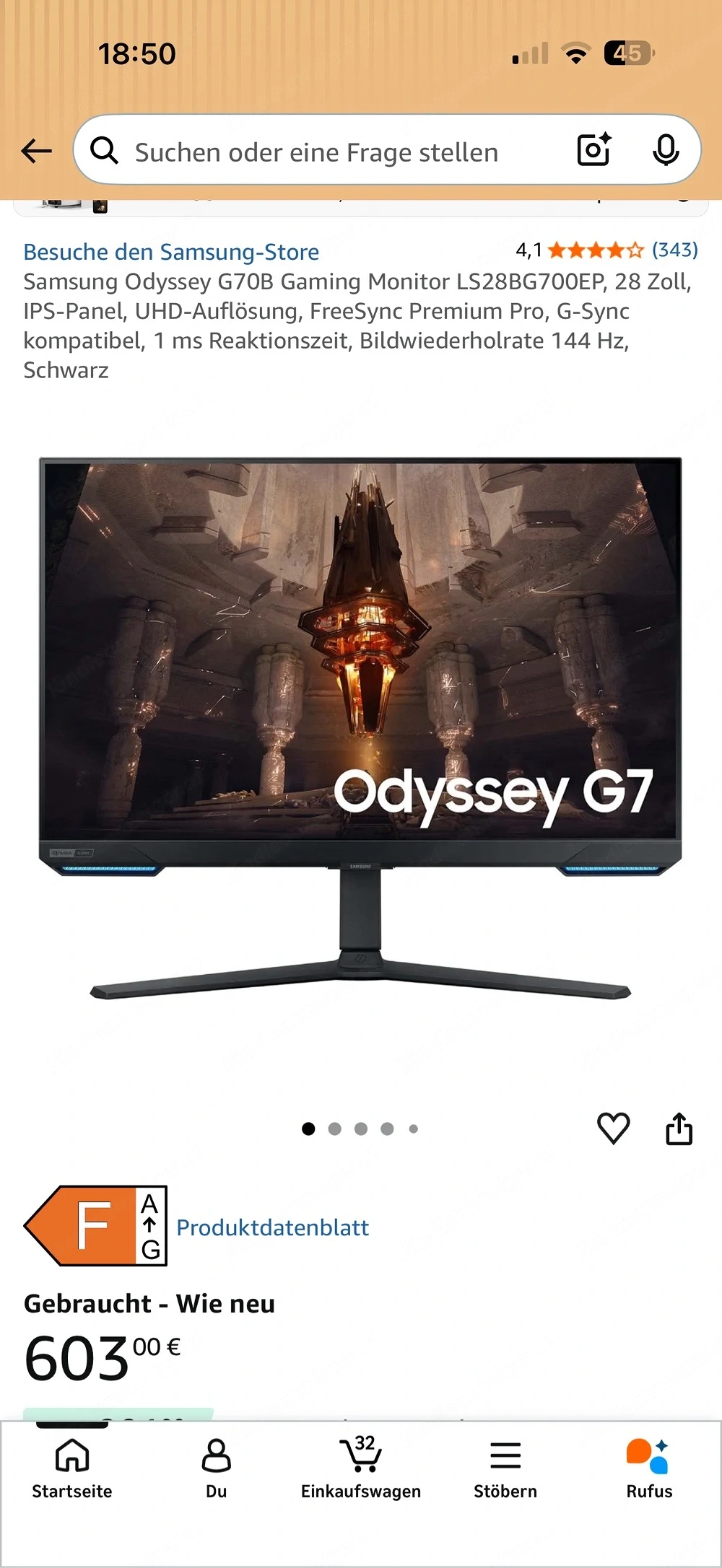 Samung 4k 144hz 28 zoll gaming