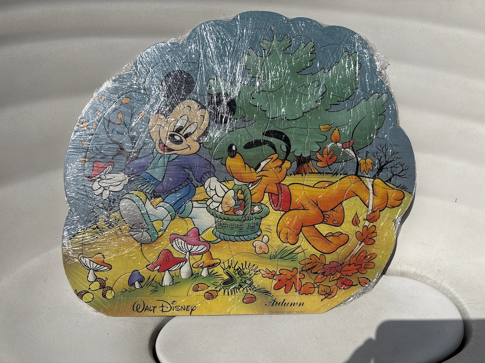 Walt Disney Puzzle Mickey und Pluto 