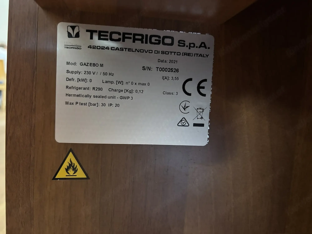 Hochwertige Tecfrigo KBS Salatbar  GAZEBO M    Kühlbuffetinsel