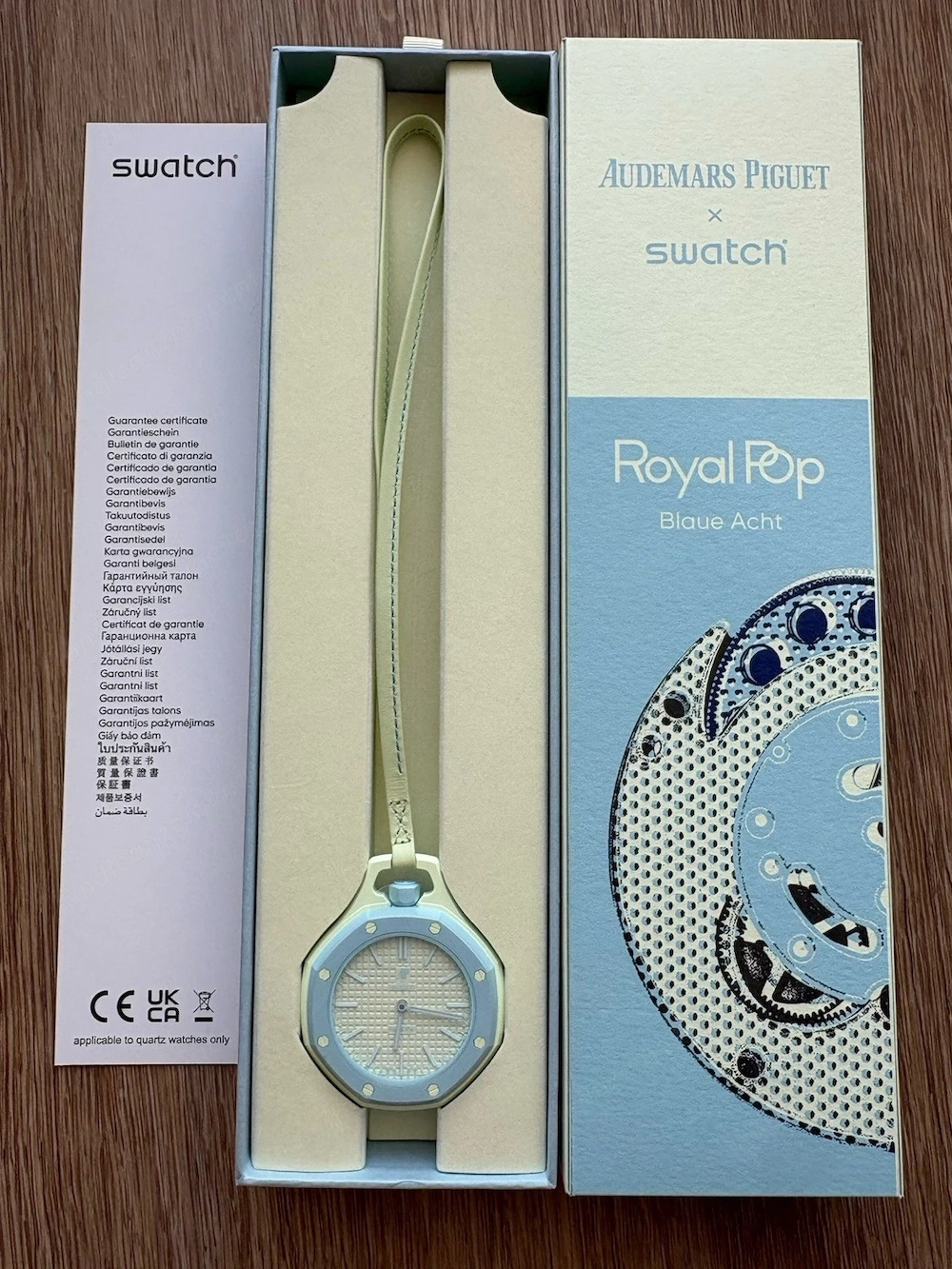 Swatch x Audemars Piguet AP Bioceramic Royal Pop