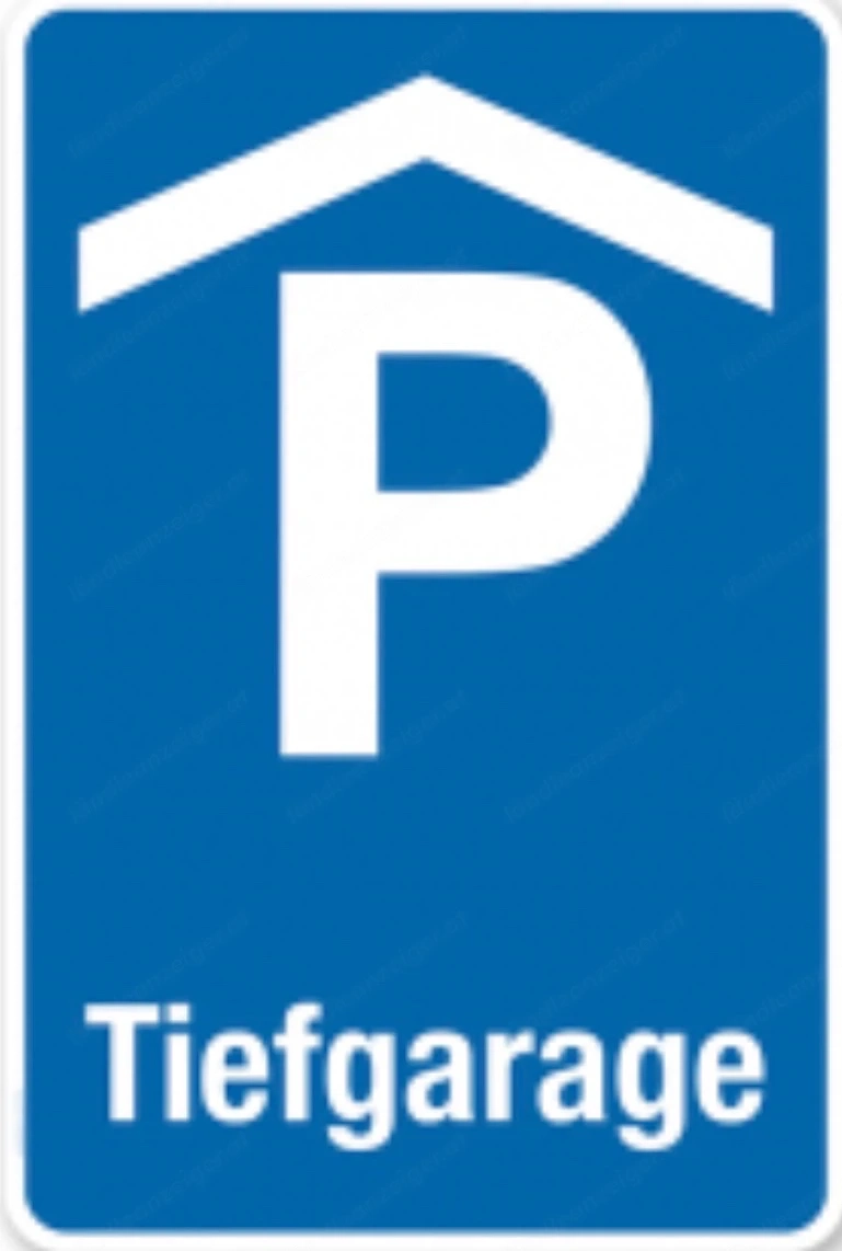 Parkplatz Auto Tiefgarage