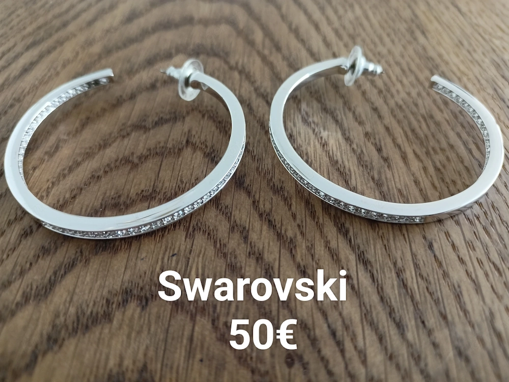 Swarovski Ohrringe   Kreolen
