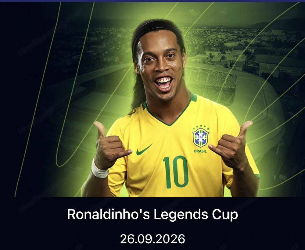 Ronaldinho legends cup Tickets
