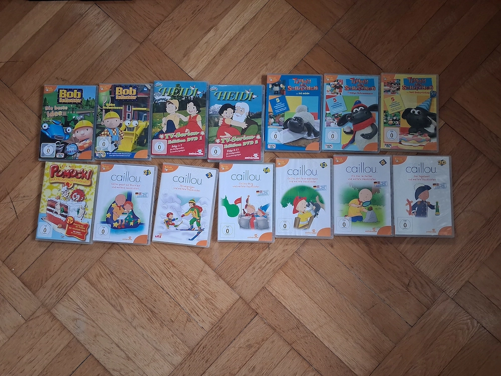 Große Sammlung an Kinder- und Familien-DVDs - Einzelverkauf!