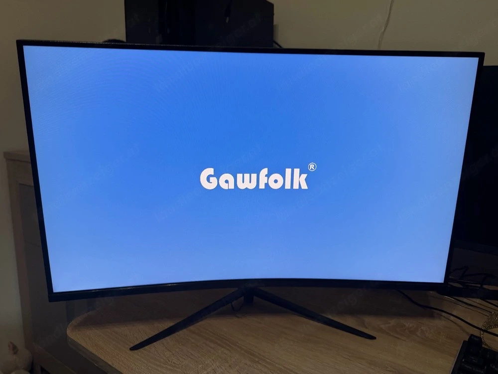 Gawfolk 27" Curved Gaming Monitor 165Hz 1080p 