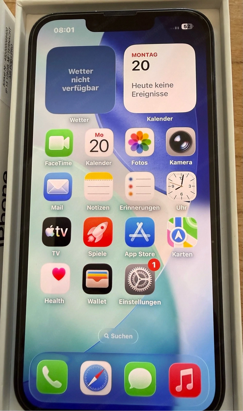 Iphone 13 OVP Akku 78% einwandfrei