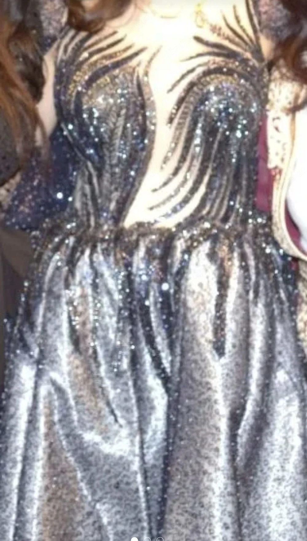 Eine sehr schönes Abendkleid  Verlobungskleid  Hennaabend