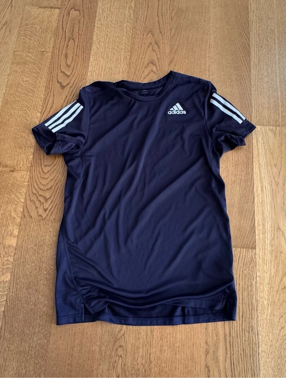Adidas Sportshirt, Gr. S, dunkelblau