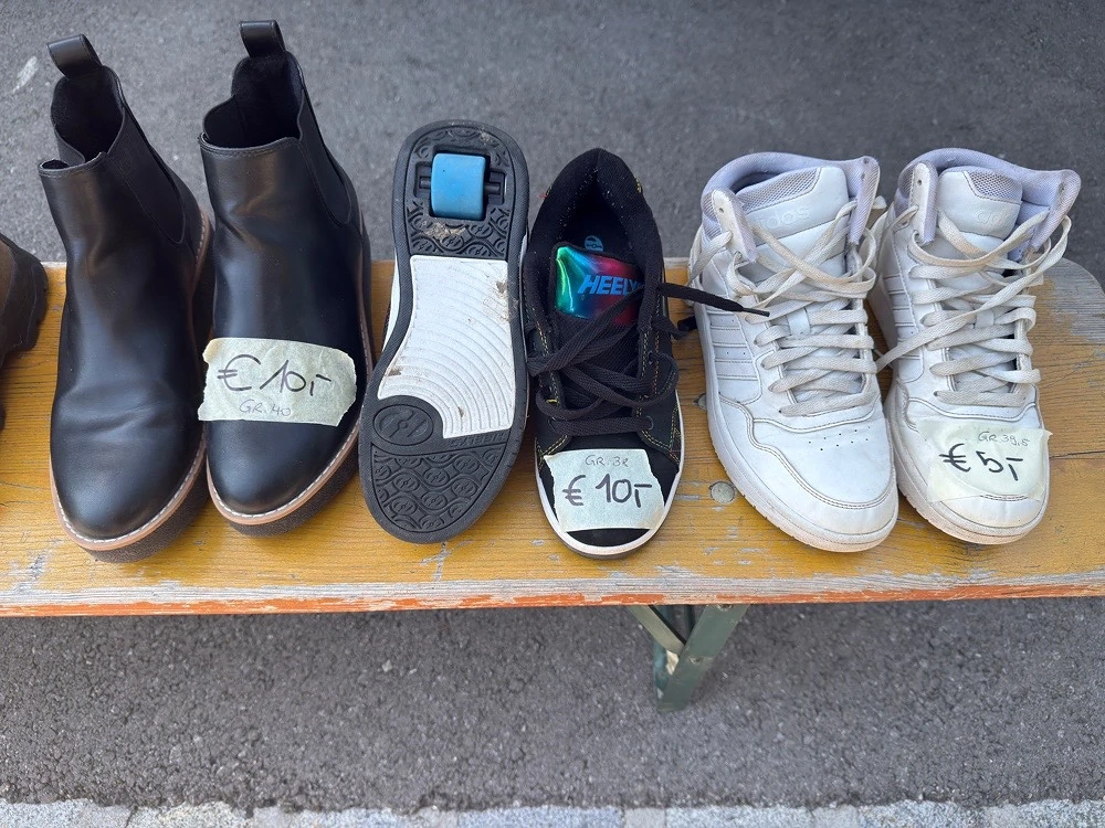 verschiedene Schuhe