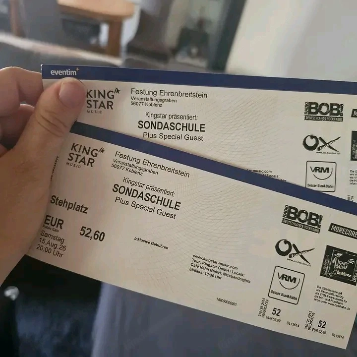 Ticket Konzert 