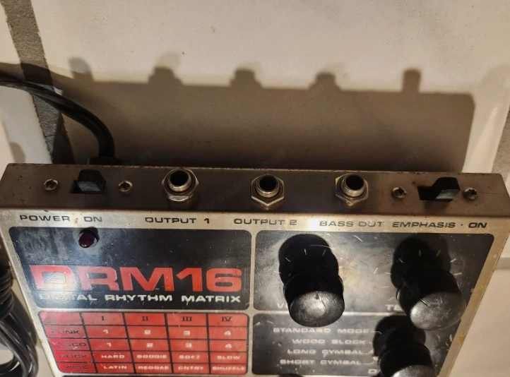 Seltene Electro-Harmonix DRM16 Digital Rhythm Matrix Drum Machine-