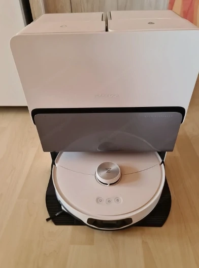 Roborock S8 MaxV Ultra Saugroboter mit Wischfunktion wie NEU Weiß OVP