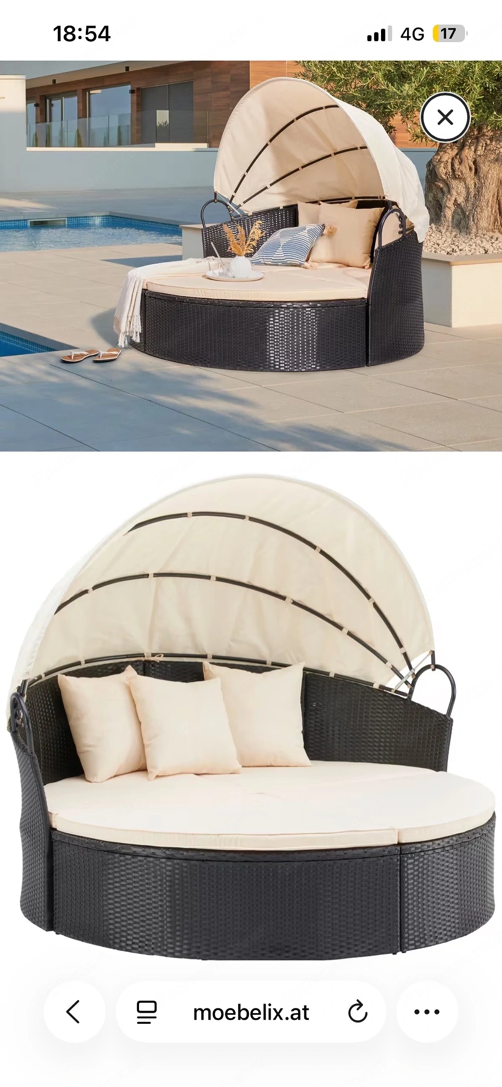 Sonneninsel Schwarz Beige