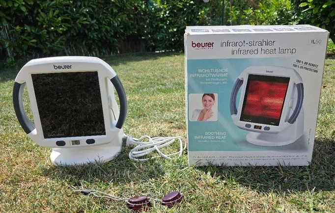 Beurer IL 50, Infrarotlampe , Medizinprodukt, inkl. Schutzbrille 
