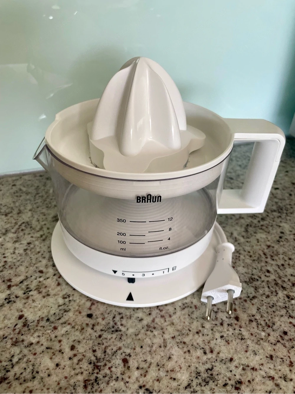     Braun MPZ 6 Multiquick 3 Zitruspresse * Typ 4161 * elektrische Zitruspresse für Orangen, Zitrone