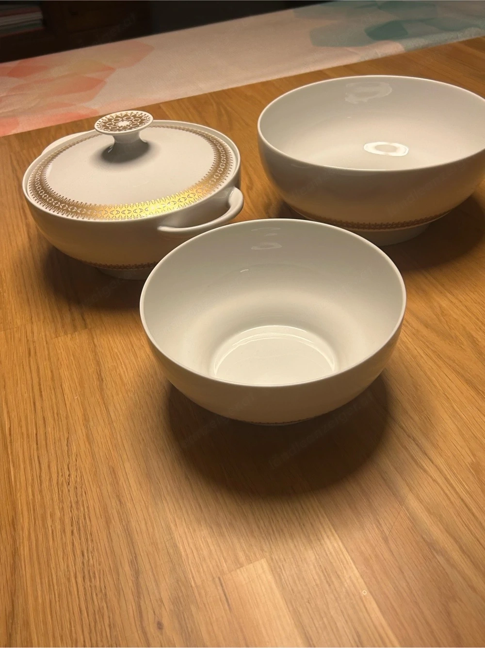 Thomas Rotunda Goldbordüre: 3teiliges Set