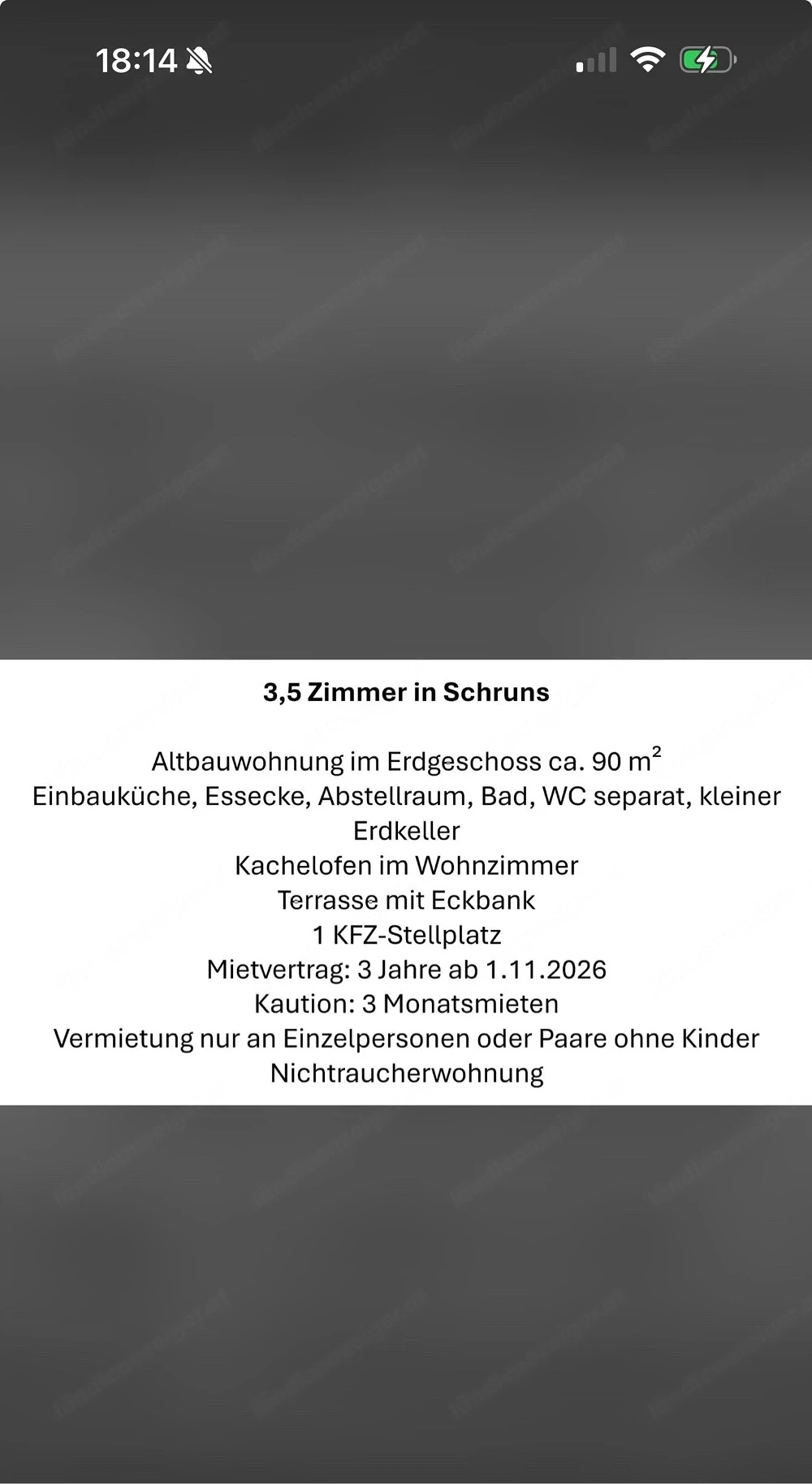 3,5 Zimmer Wohnung in Schruns 