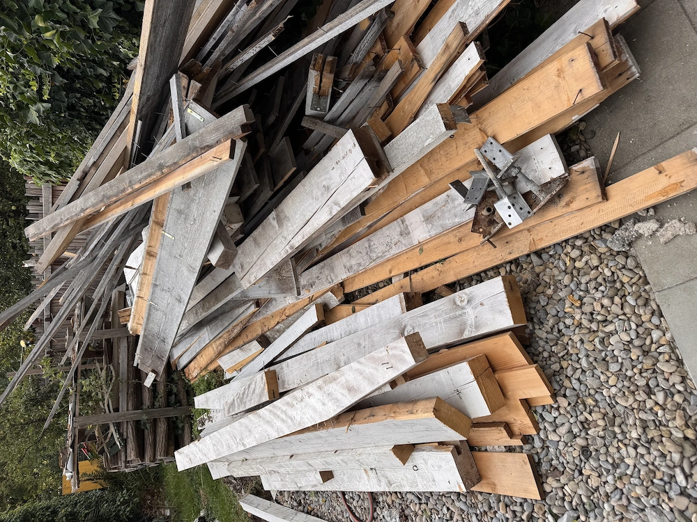 Holz zu verschenken