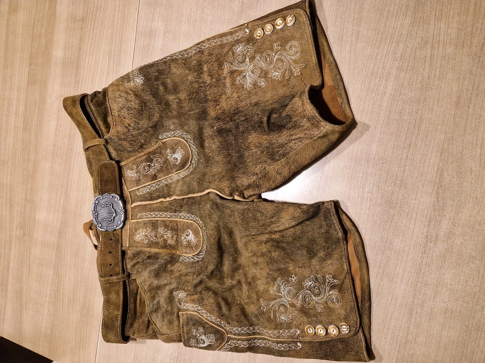 Herren Lederhose 