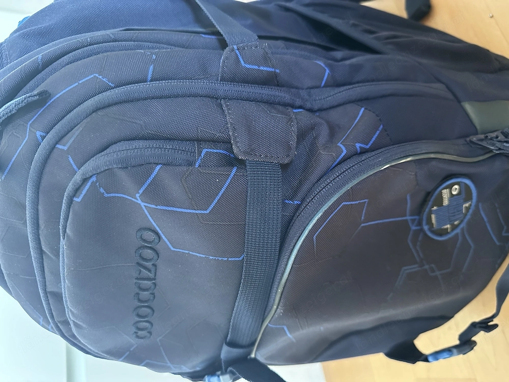 Coocazoo Schultasche blau Set-Porter 3-Teilung