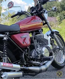 Oldtimer Kawasaki KH500
