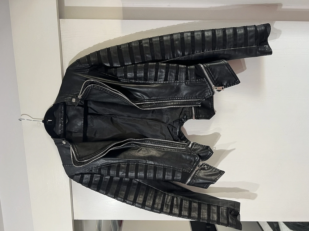 Lederjacke 
