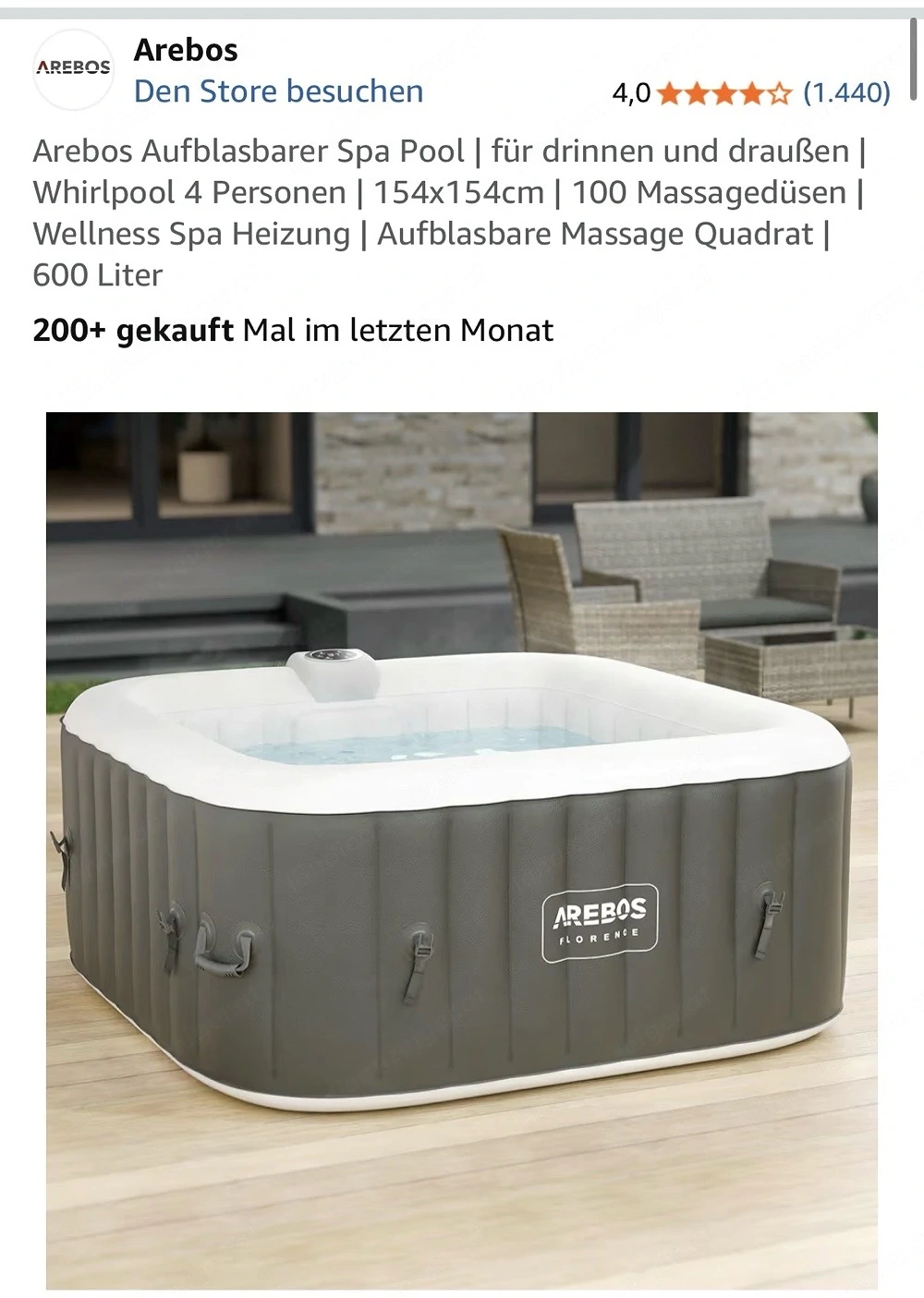 Whirlpool aufblasbar