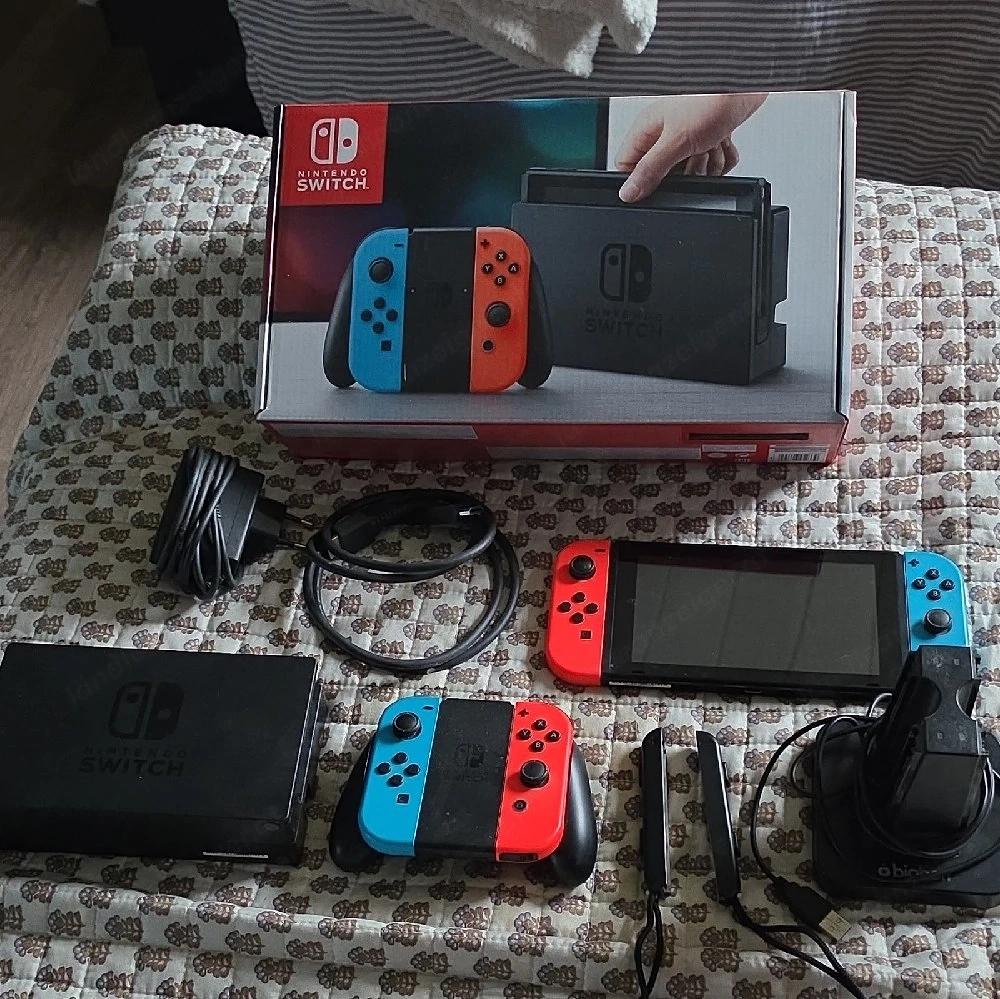 Nintendo Switch V2 wie neue mit verpakung 