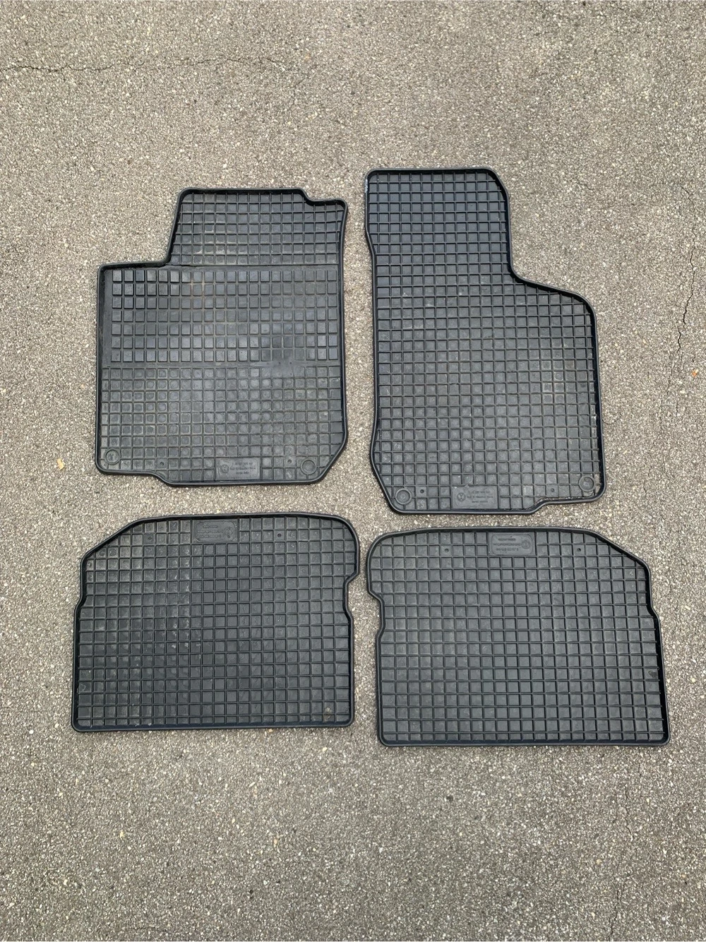 Golf 4 Original Gummi Fußmatten