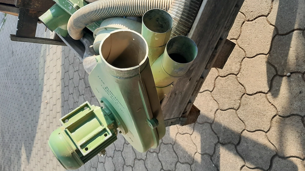 Div.absauggebläse zu tischlermaschinen