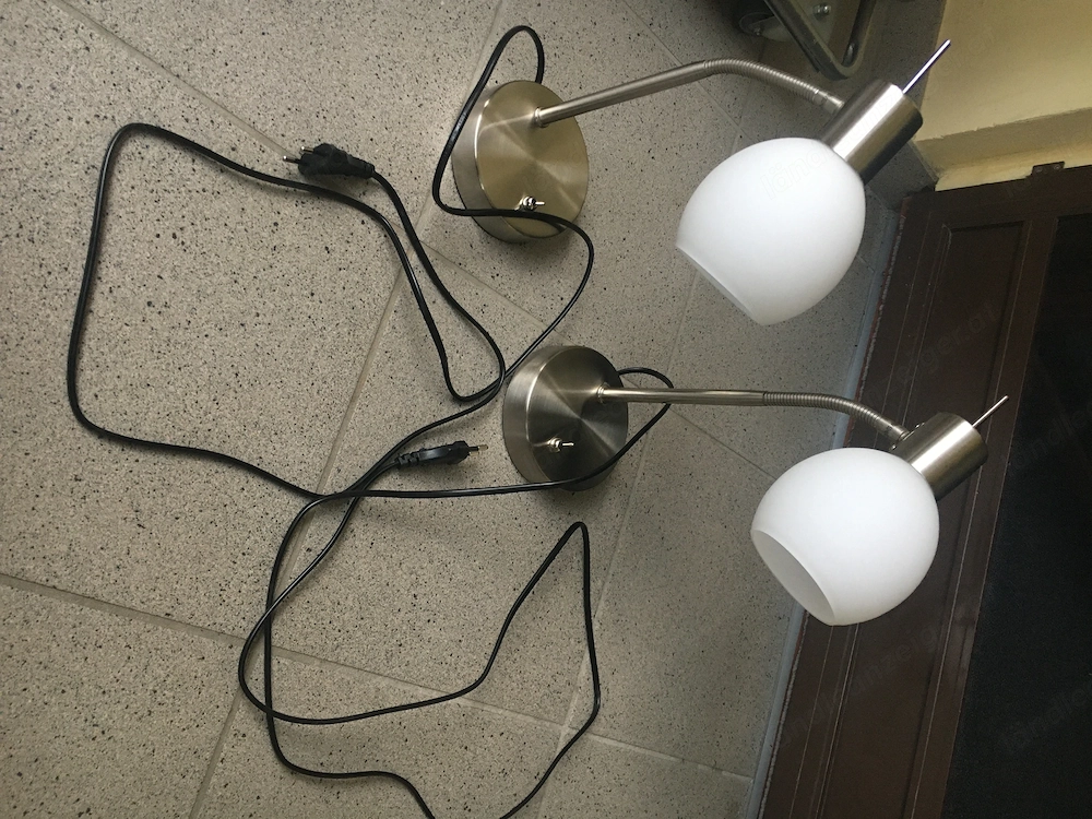 Nachtisch Lampe 2x Mal