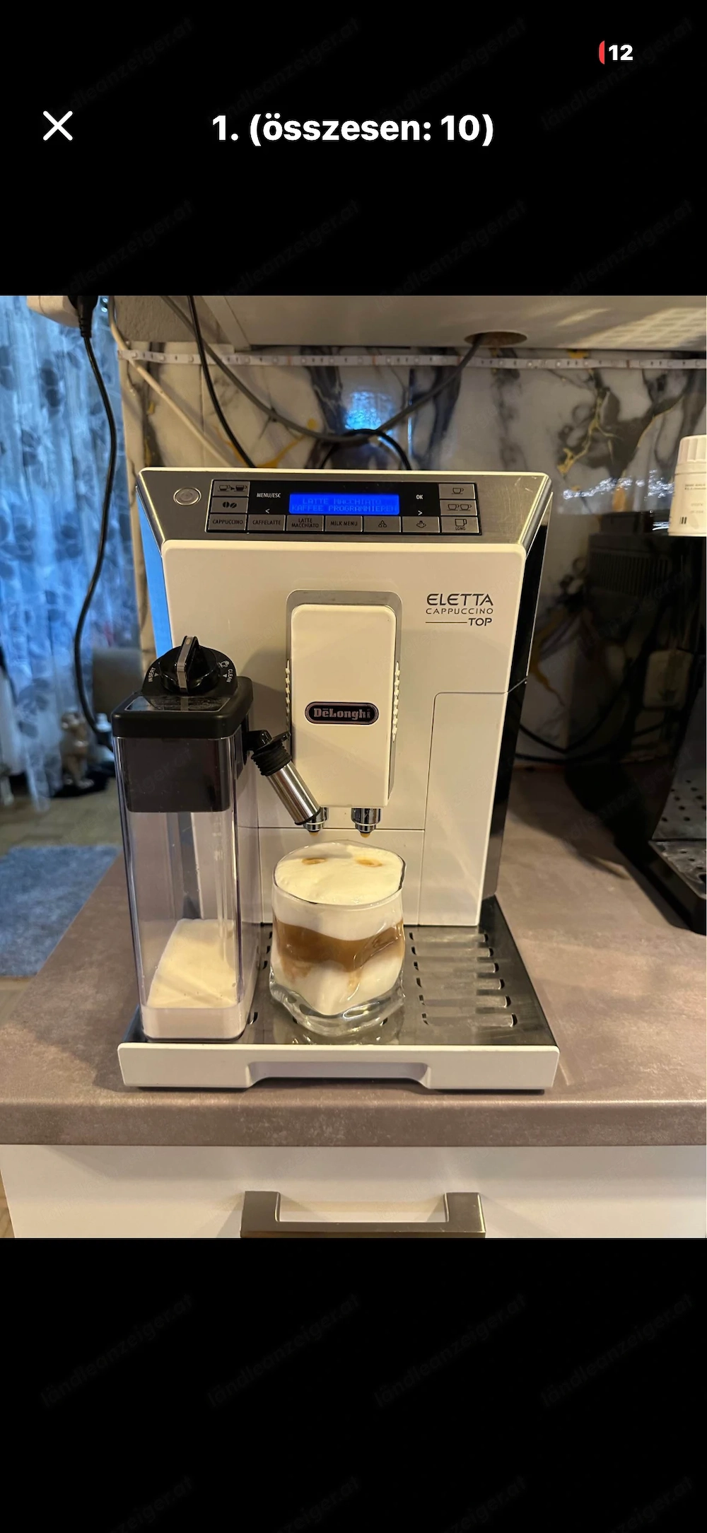 De'Longhi ELETTA Cappuccino Latte! Kaffeemaschine